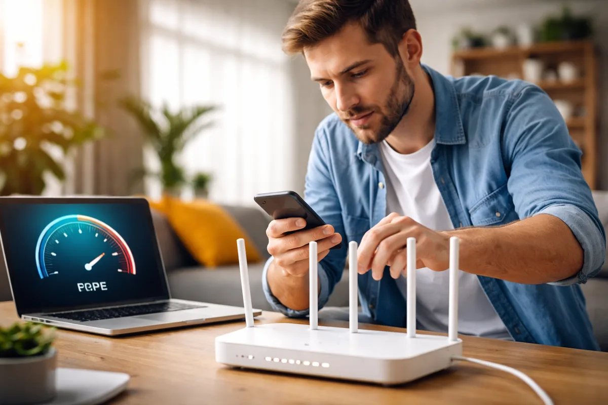 Comment optimiser la vitesse d'une connexion Internet à domicile