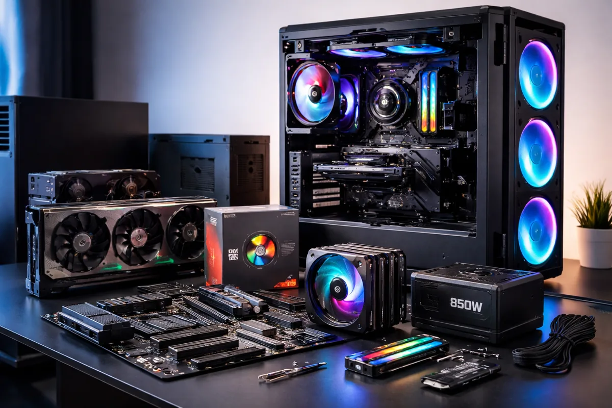 Quel matériel est nécessaire pour monter un PC gaming