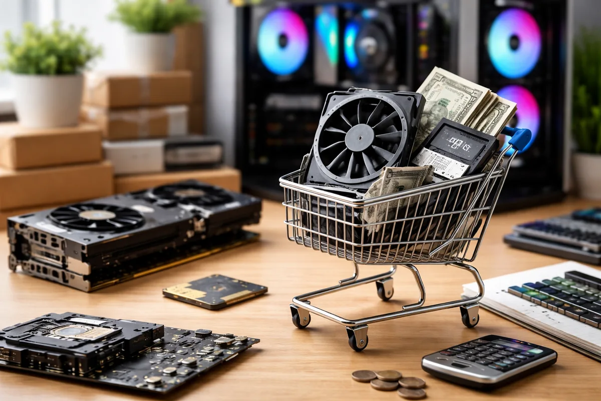 Où acheter des composants informatiques pour un budget limité